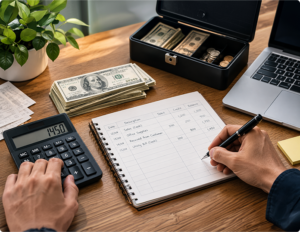 How to Record Cash Transactions in a Business